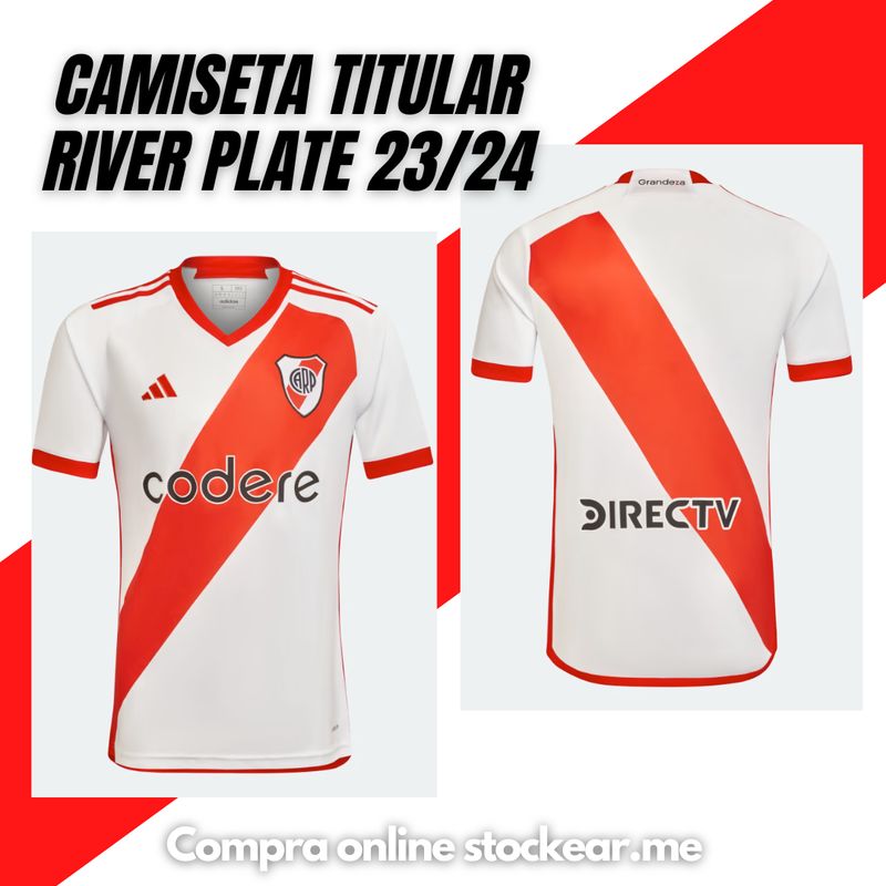 CAMISETA TITULAR ORIGINAL RIVER PLATE 23/24