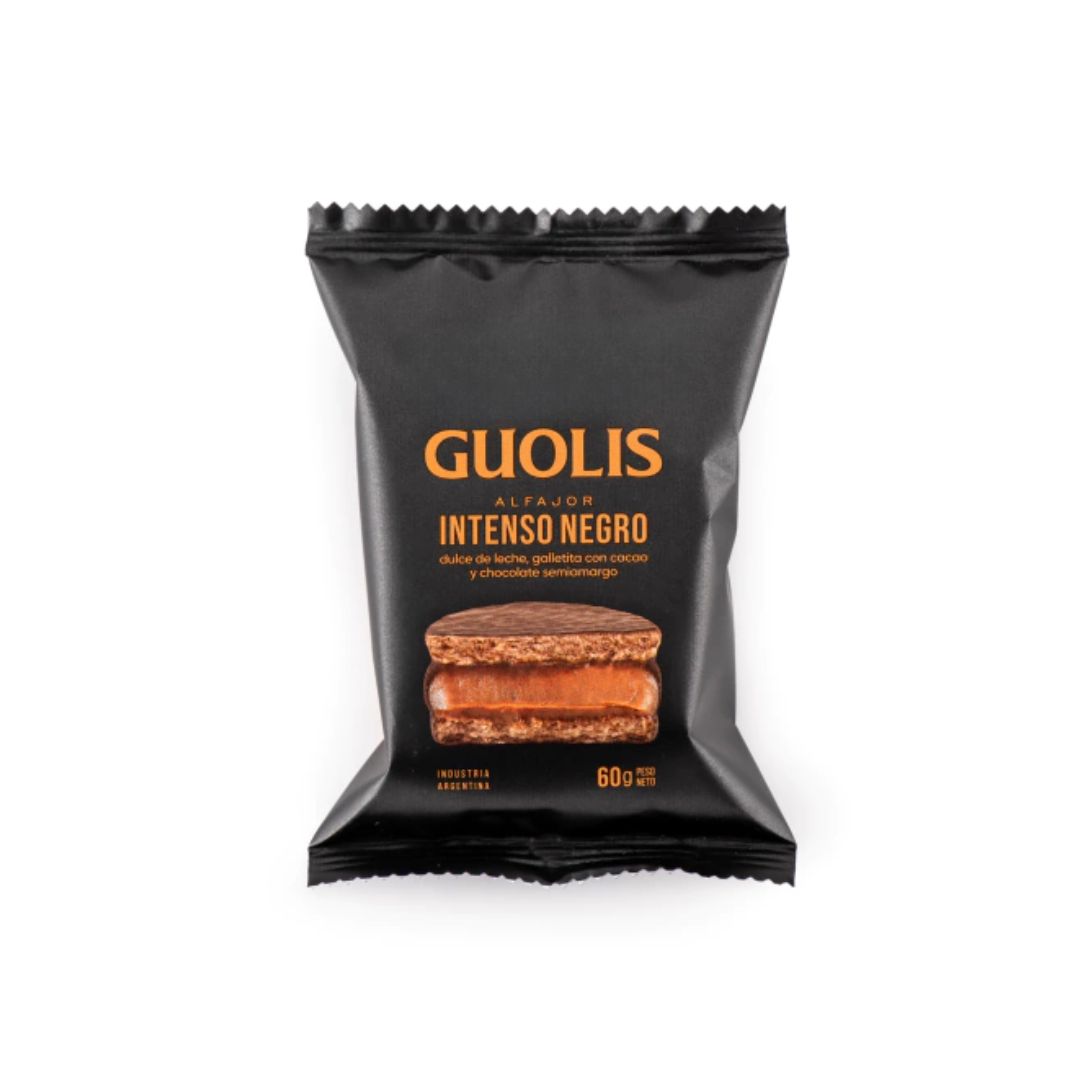 ALFAJORES GUOLIS CHOCOLATE - 12 UNIDADES
