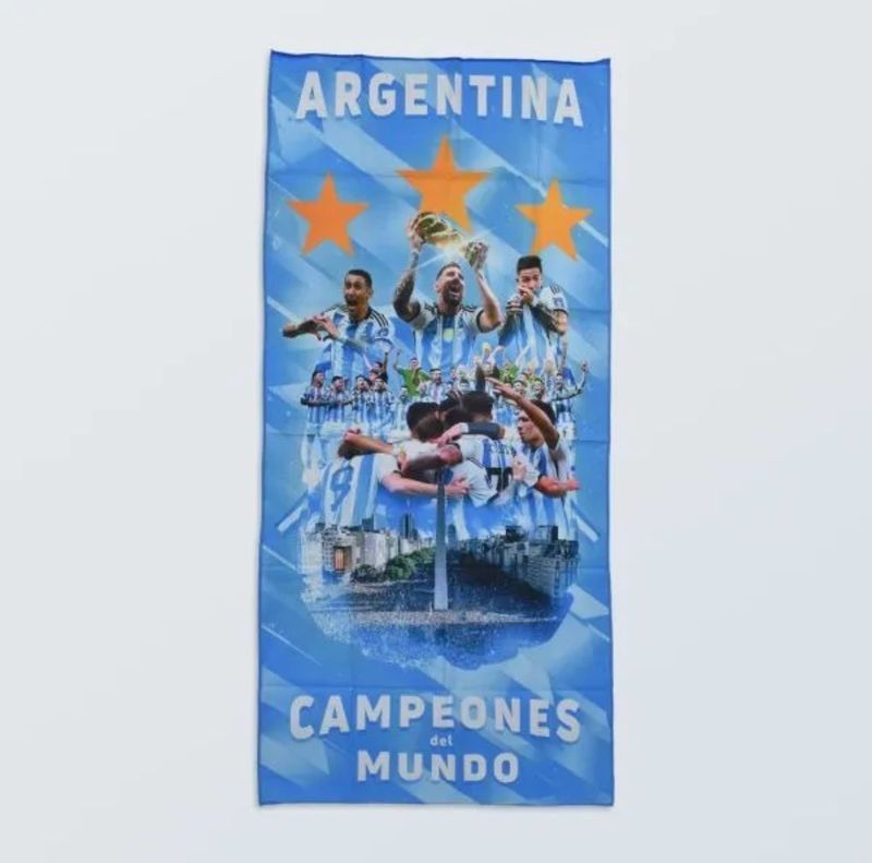 TOALLON DE ARGENTINA AFA MESSI ORIGINAL