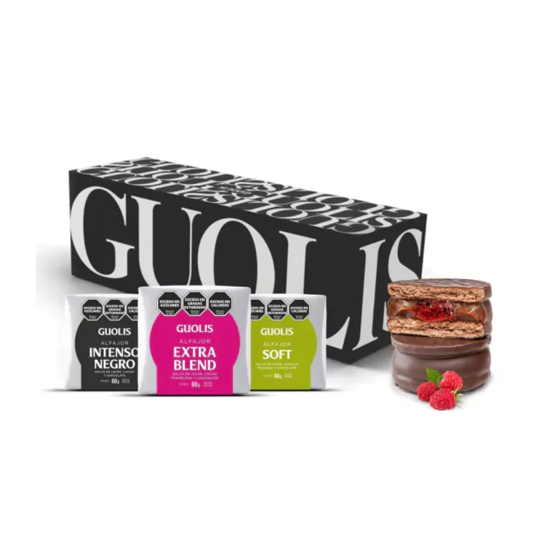 ALFAJORES GUOLIS - 6 UNIDADES MIXTOS ALFAJORES GUOLIS - 6 UNIDADES MIXTOS