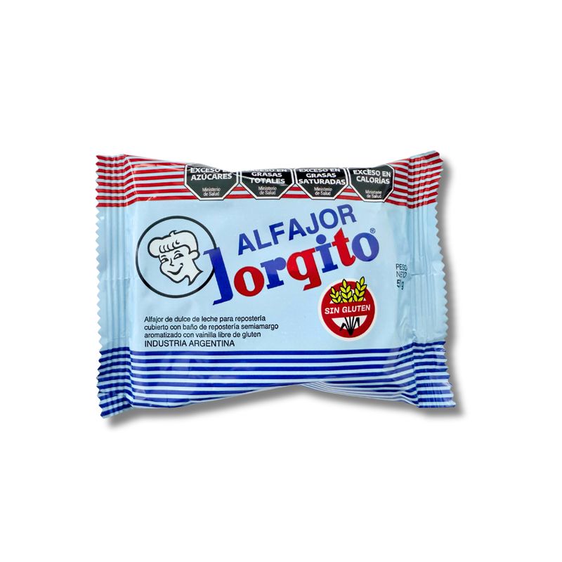 ALFAJOR JORGITO SIN TACC - PACK X 6U ALFAJOR JORGITO SIN TACC - PACK X 6U