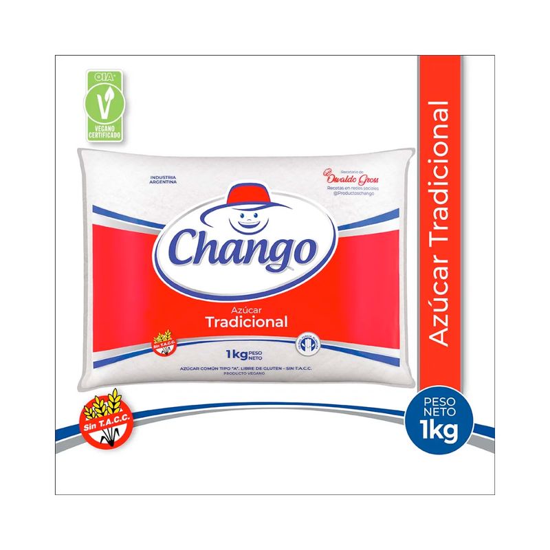 AZUCAR REFINADA SIN TACC - 1KG AZUCAR REFINADA SIN TACC - 1KG