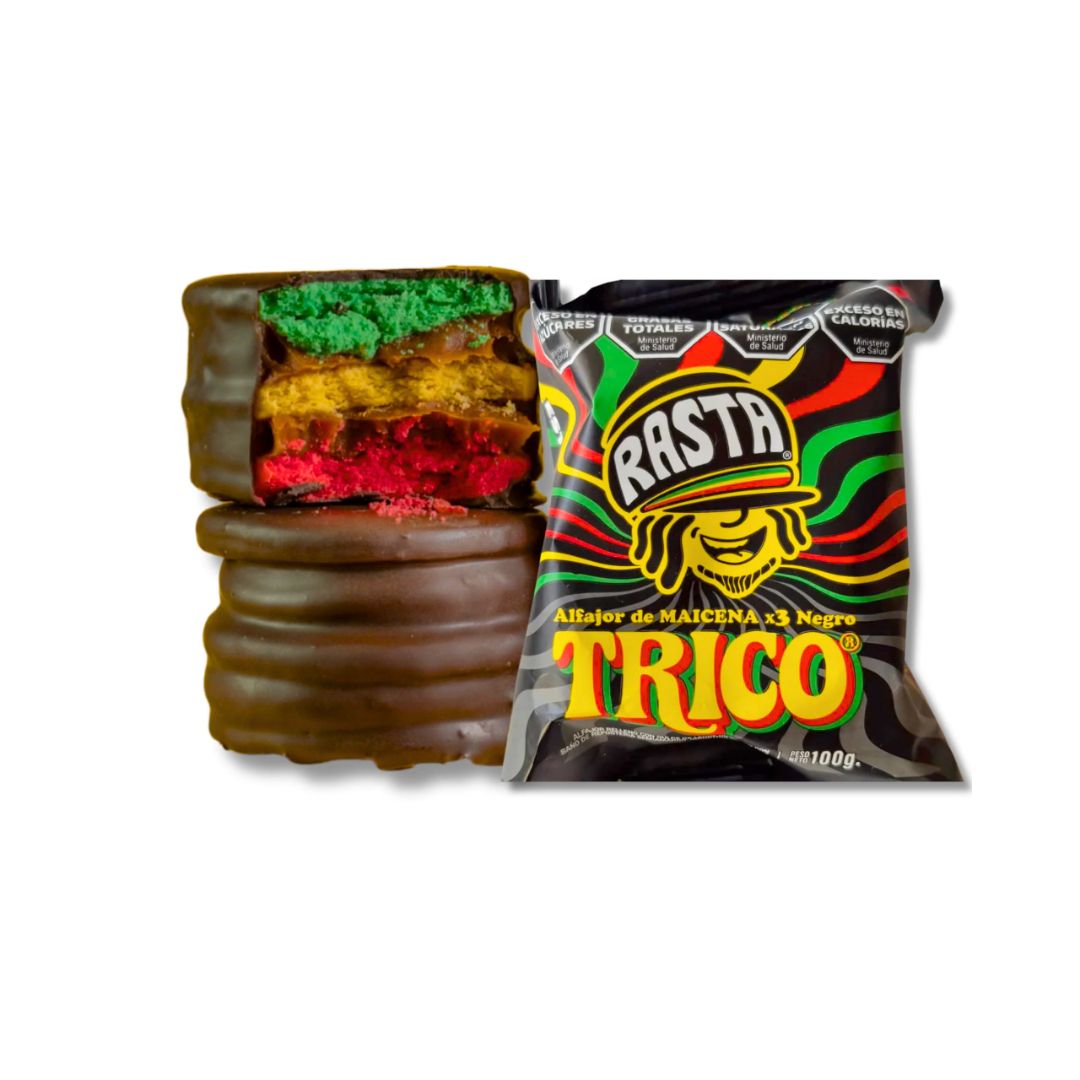 ALFAJOR RASTA TRICO MAICENA - 6 UNIDADES