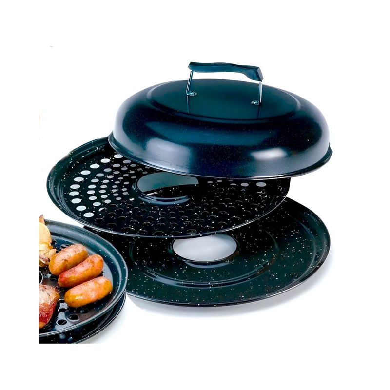 PARRILLA CIRCULAR ENLOZADA GRANDE 37,5CM