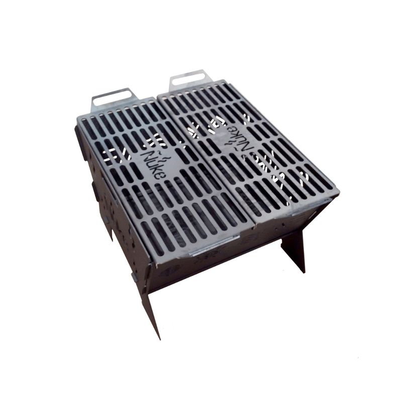 FOGON PARRILLA HUAPI 50 C/2 MEDIAS PARRILLAS