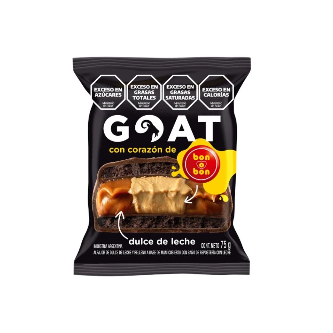 ALFAJOR GOAT ARCOR - 6 UNIDADES ALFAJOR GOAT ARCOR - 6 UNIDADES