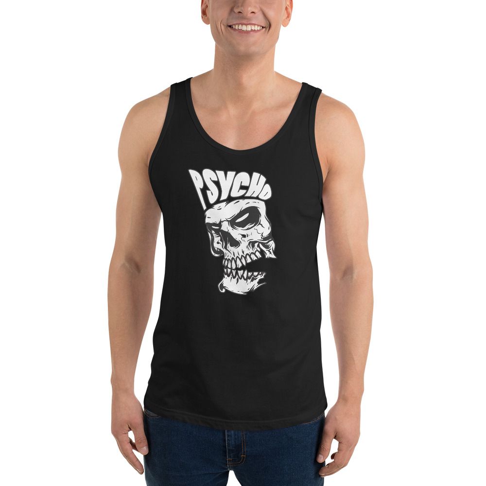 Psycho Skull - Unisex Tank Top