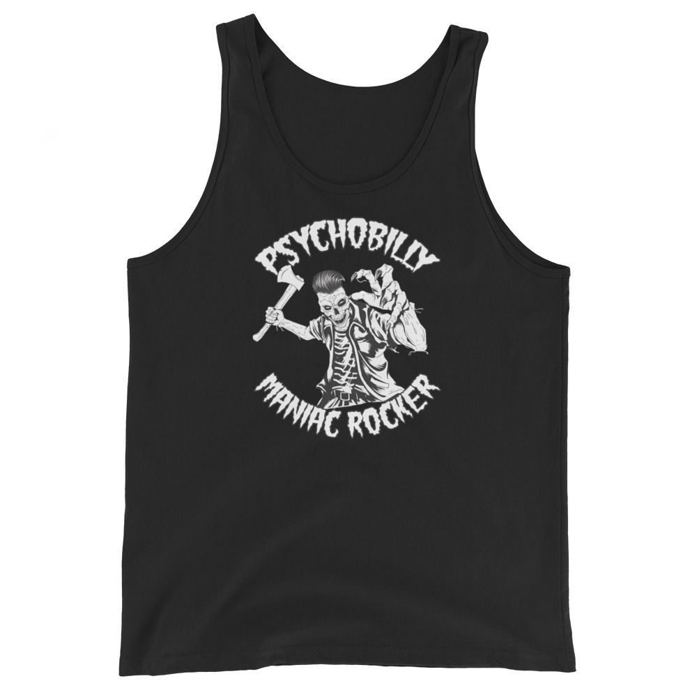 Psychobilly Maniac Rocker - unisex Tank Top