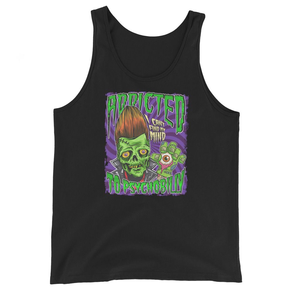 Addicted to Psychobilly- unisex Tank Top