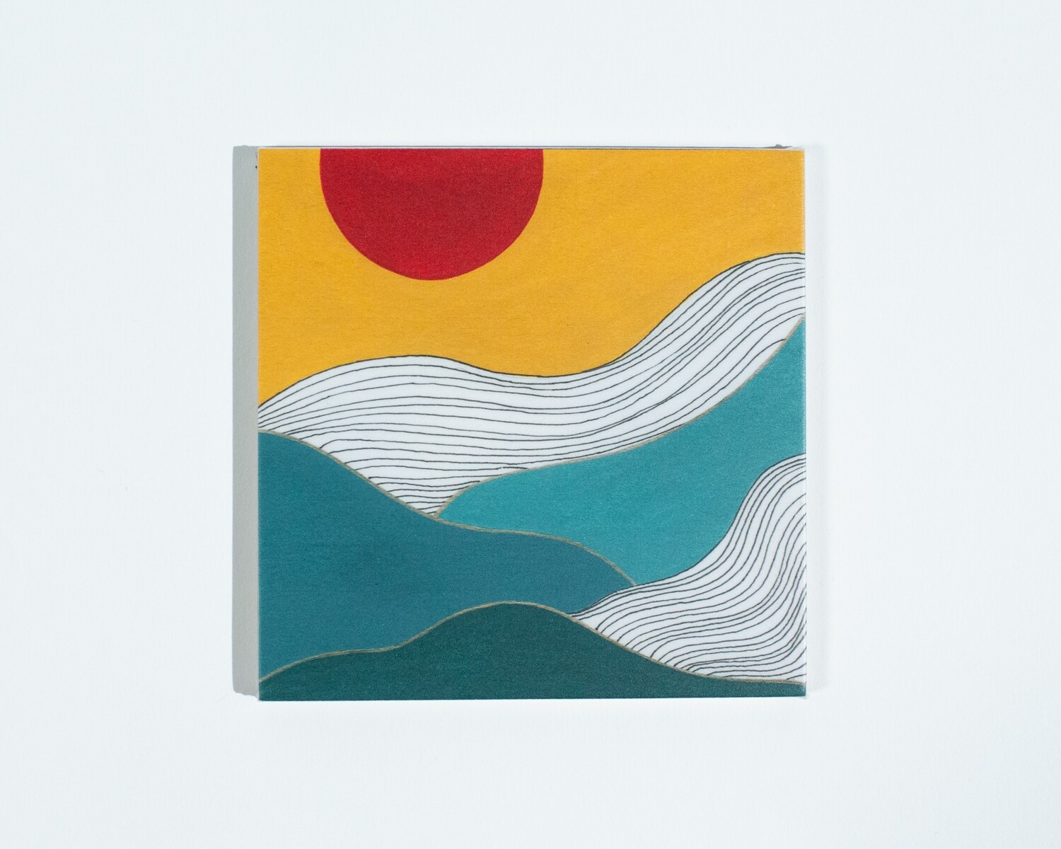 Sun Waves Coaster Set