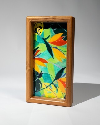 Small Home Paradise Teak Tray