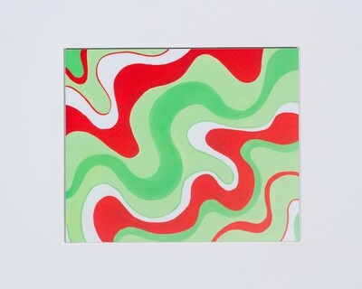 Minty Swirl Placemat Set