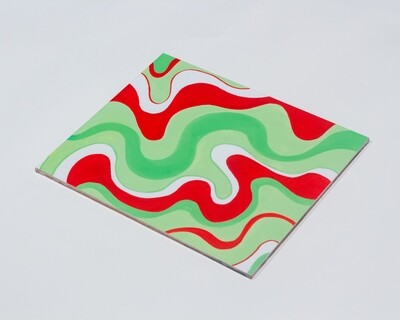 Minty Swirl Placemat Set