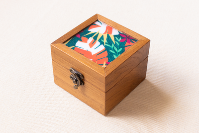 Small Teak Boxes