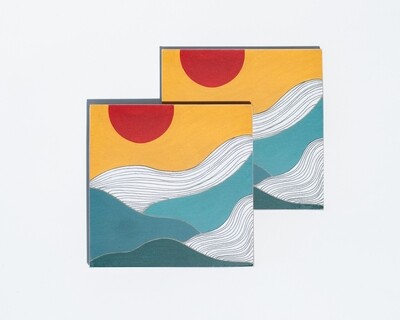 Wooden Trivet - Set of Two (2)