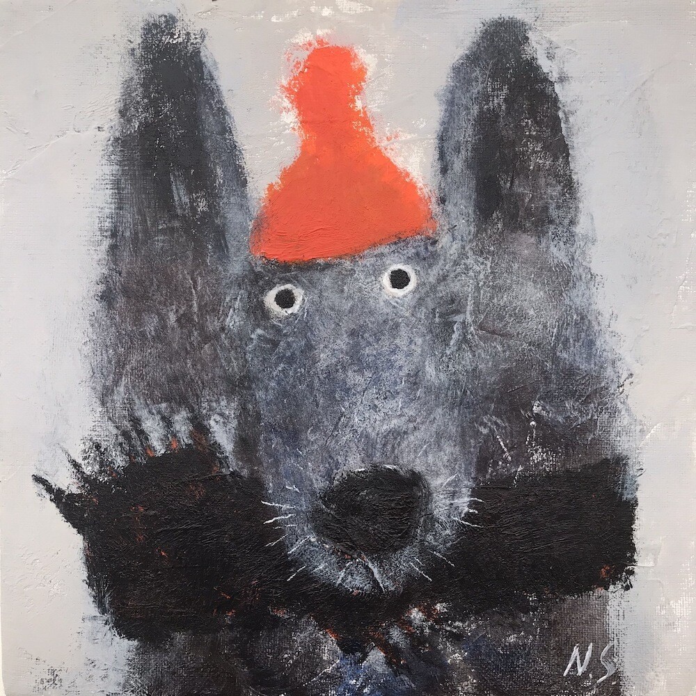 Wolf in a Little Hat