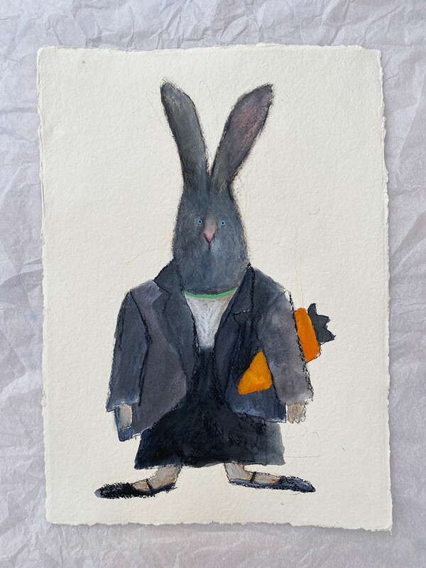 Fancy Bunny and The Carrot Bag – Original