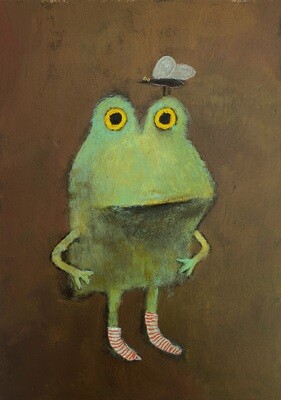 Frog in the Striped Socks – Original