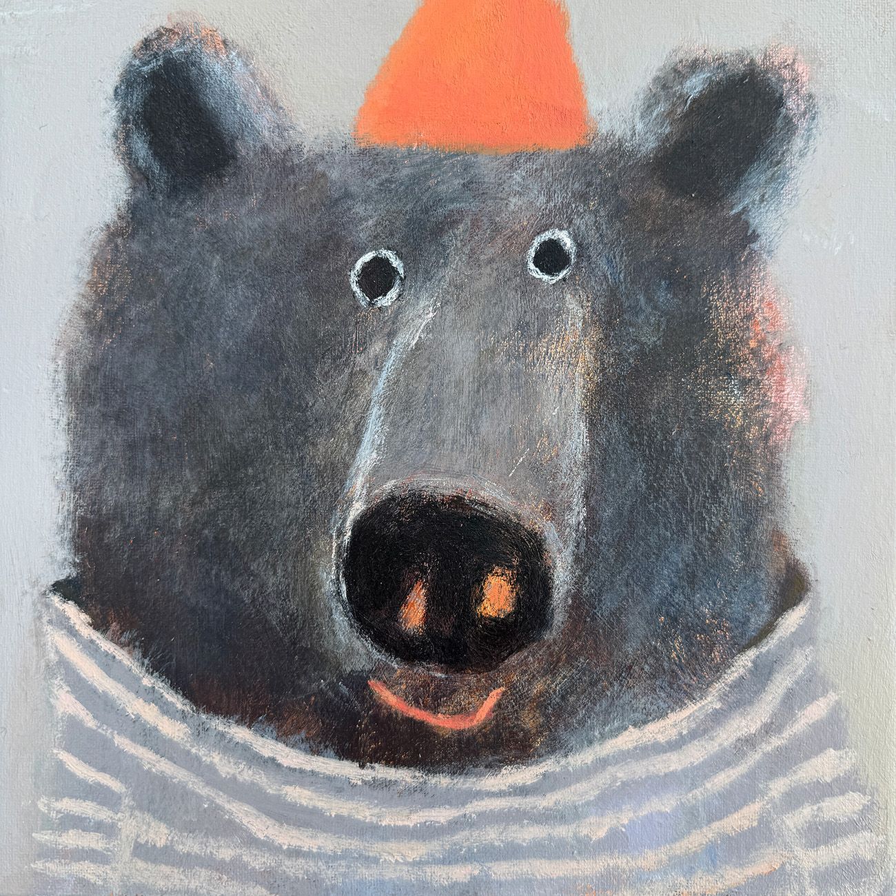 Little Bear in the Striped Jumper – Original