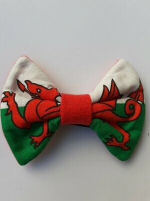 Welsh Flag Bowtie