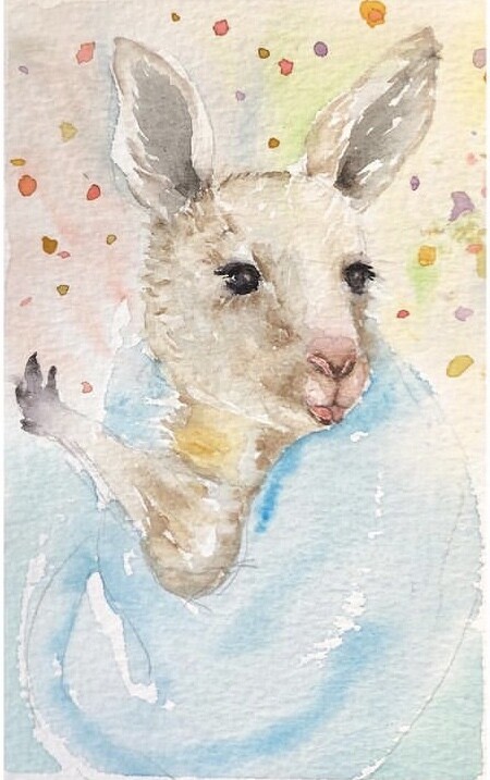 Customised Watercolour portrait