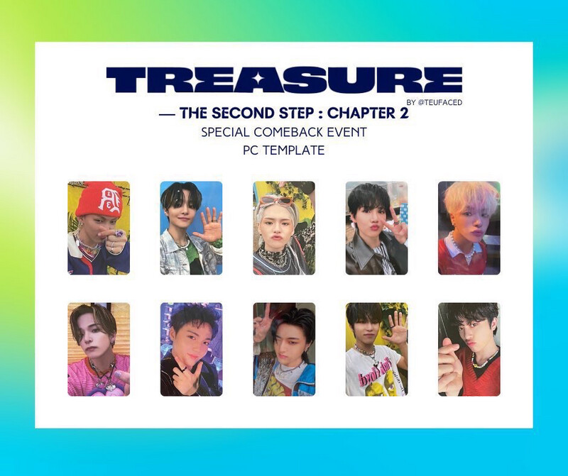 TREASURE LIVE COUNTDOWN PHOTO CARD