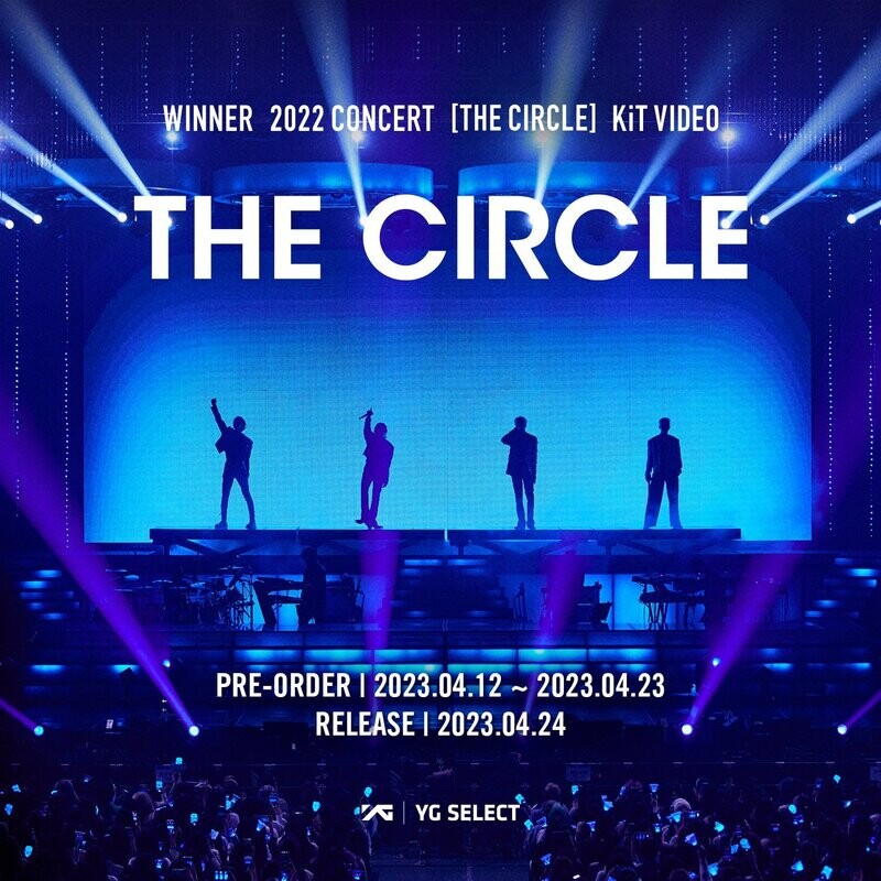 [PREORDER/NON PROFIT] WINNER 2022 CONCERT [THE CIRCLE] KiT VIDEO