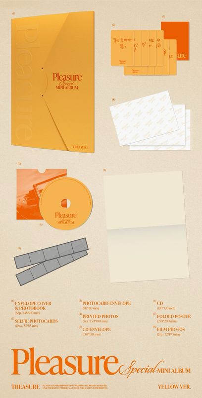 [PREORDER] DISCOUNTED TREASURE SPECIAL MINI ALBUM - PLEASURE
