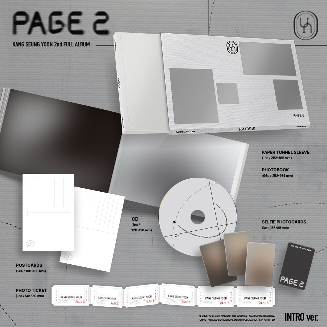 KANG SEUNG YOON 2nd FULL ALBUM [PAGE 2]