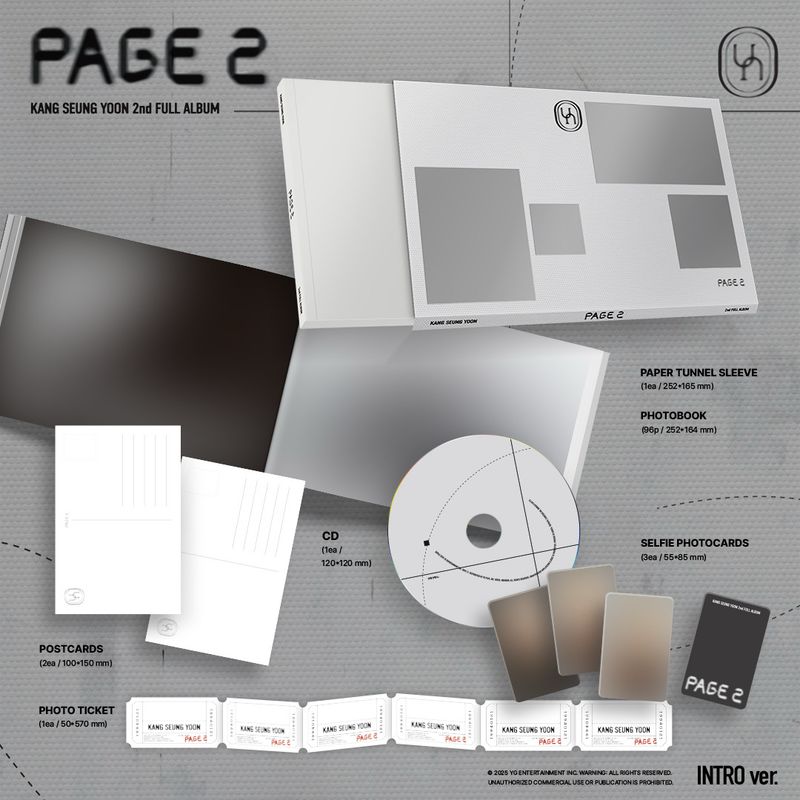 KANG SEUNG YOON 2nd FULL ALBUM [PAGE 2]