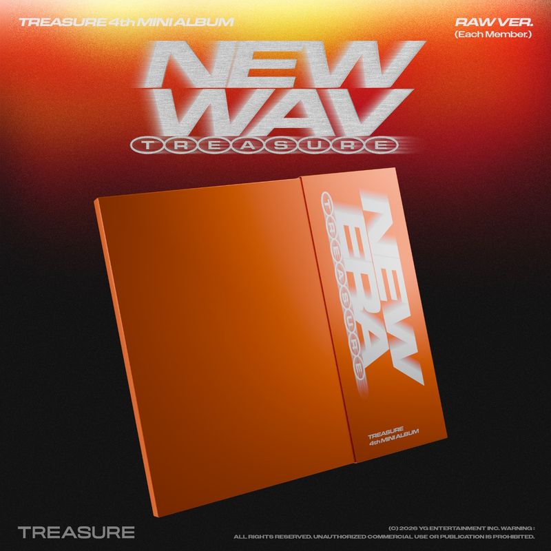 DISCOUNTED [PREORDER] TREASURE 4th MINI ALBUM [NEW WAV]