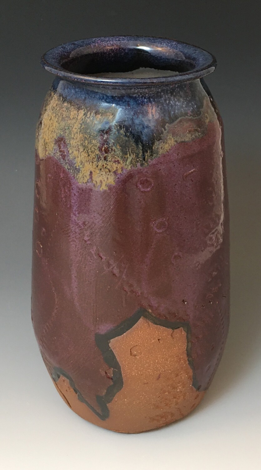 Red Iron Clay Body with Merlot and Jasper