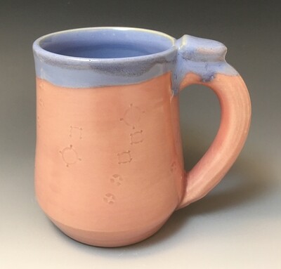 Pink and Blue Mug