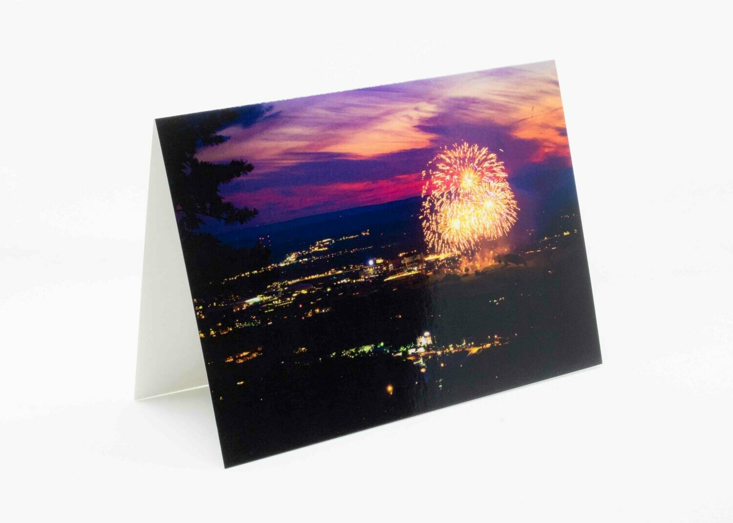 Mt. Nittany Fireworks Greeting Card
