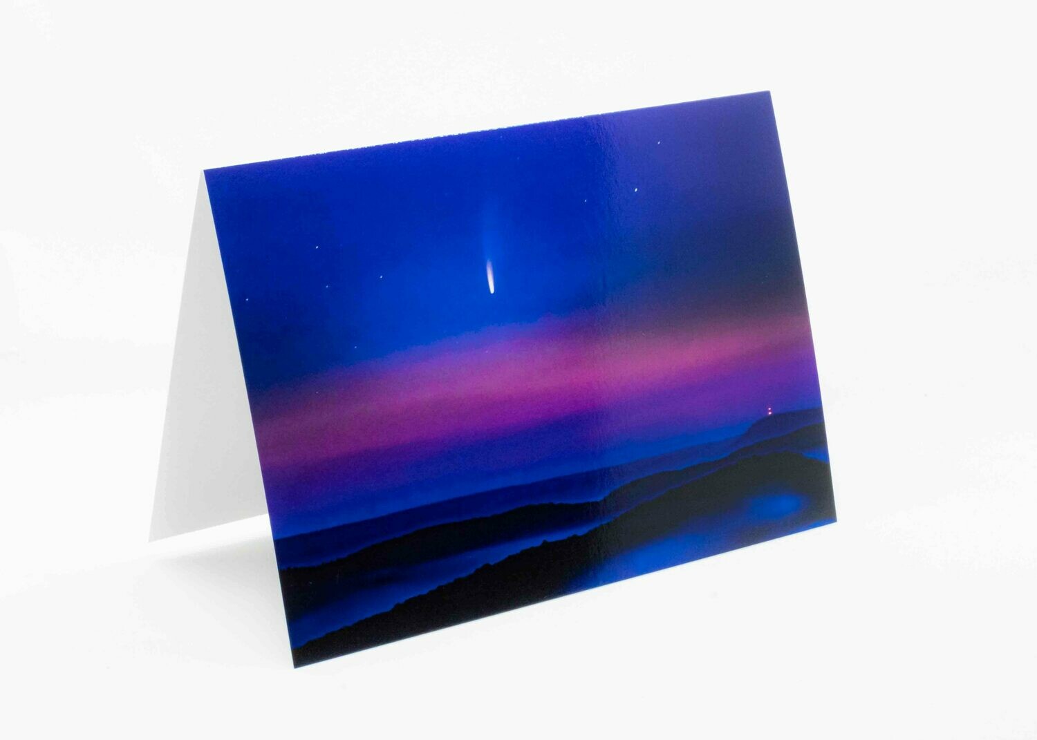 NEOWISE Over Penns Valley Greeting Card