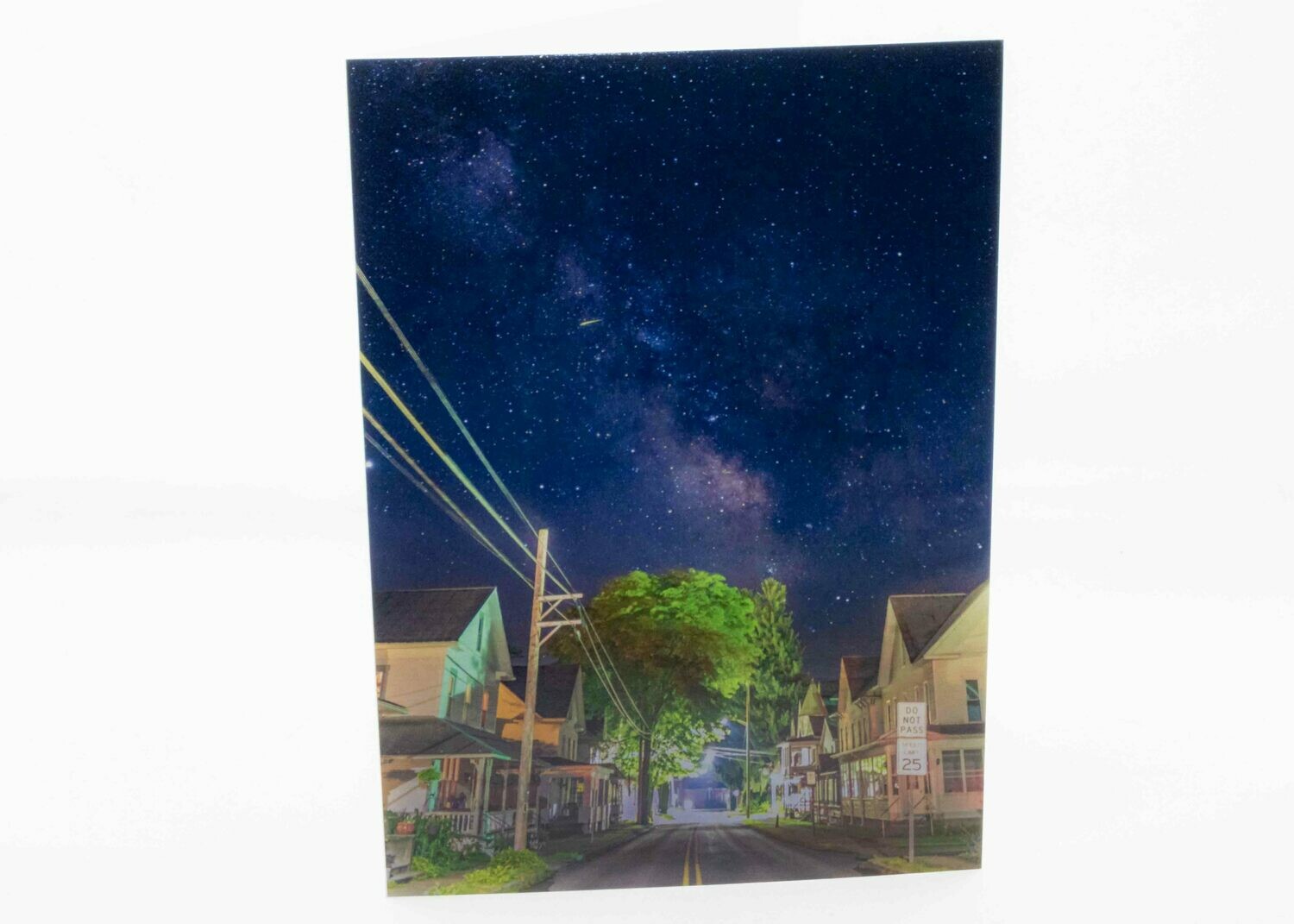 Milky Way Penn St Greeting Card