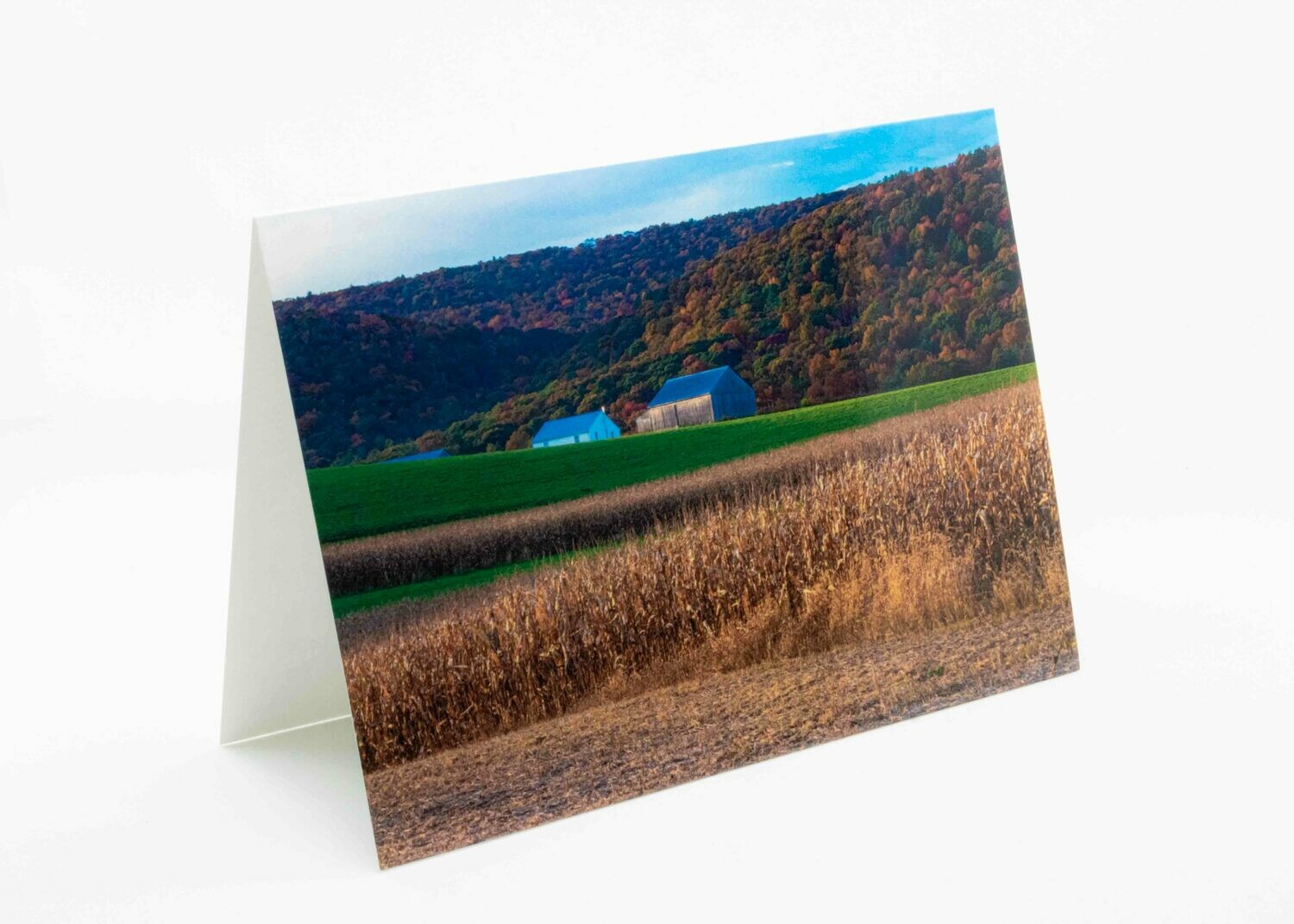 Autumn Farm Greeting Card