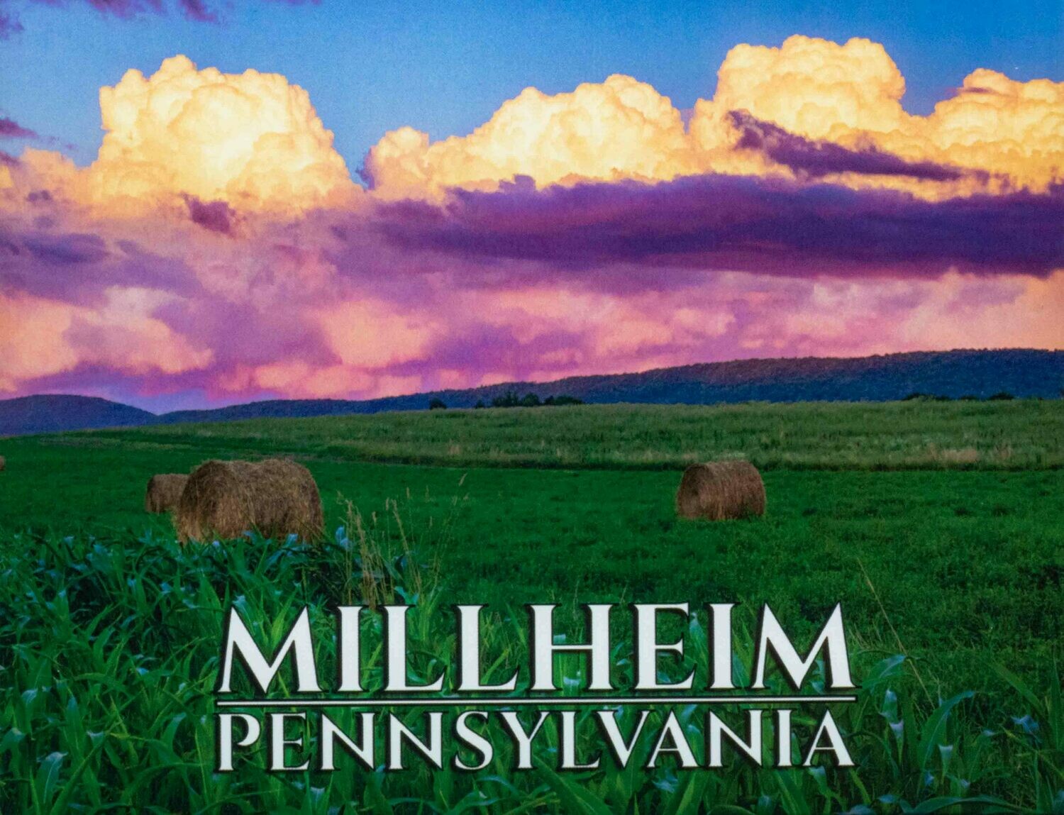 Millheim Sunset Postcard
