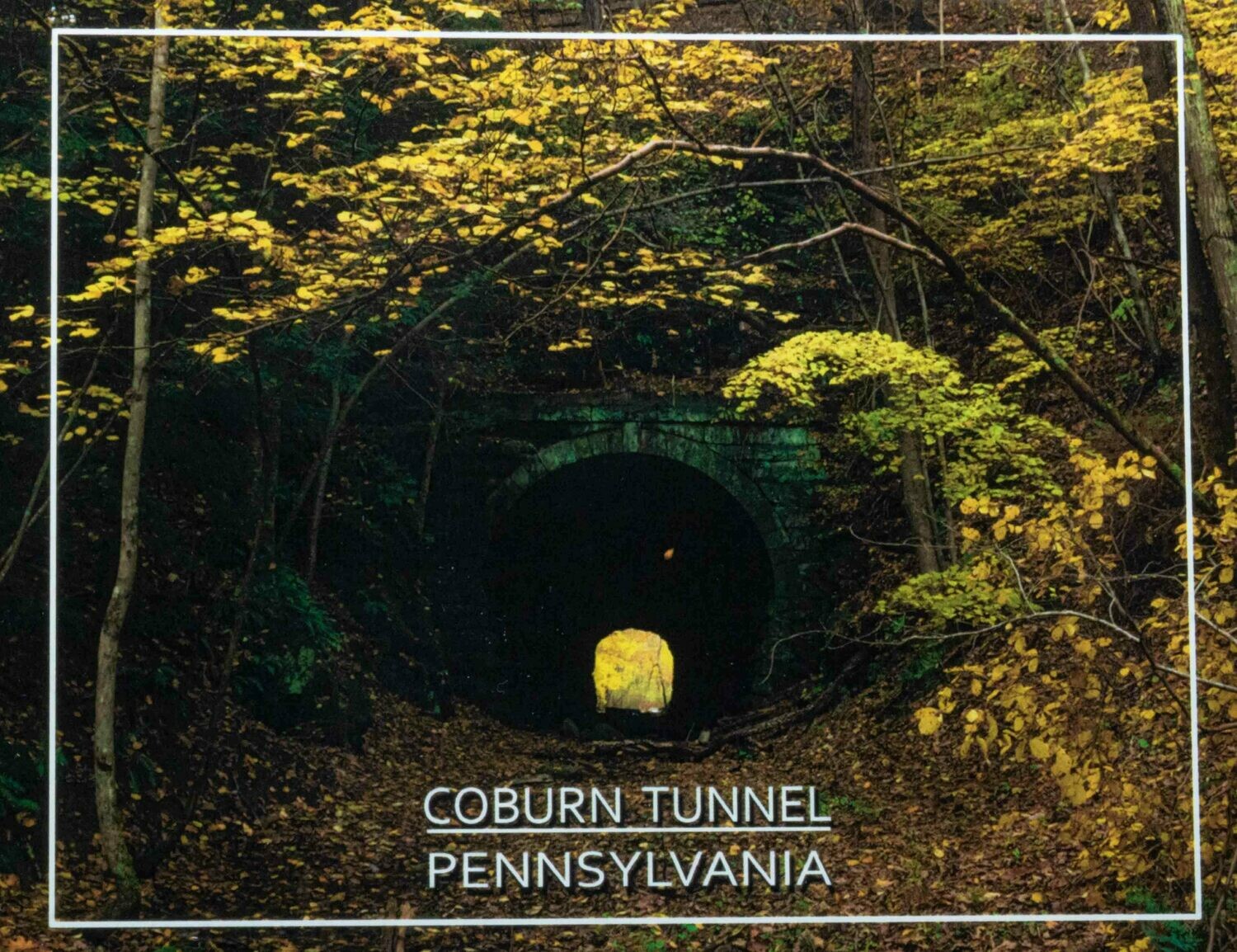 Coburn Tunnel Postcard