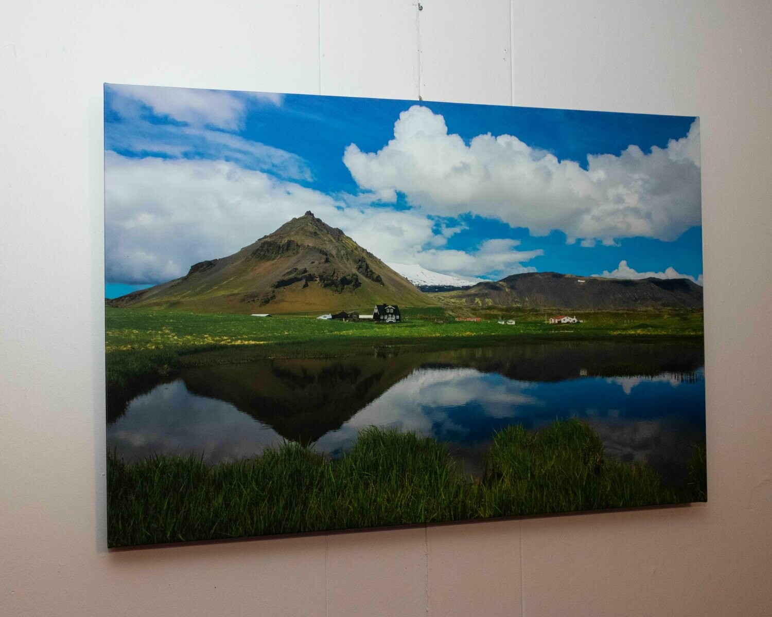 Reflecting Iceland On Canvas 30"x20"