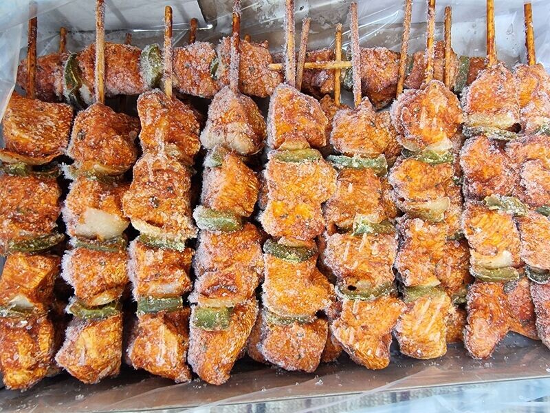 Chicken Tikka Kebabs