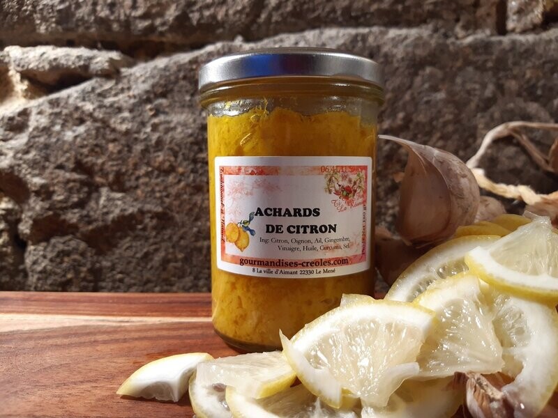 Achards de citron