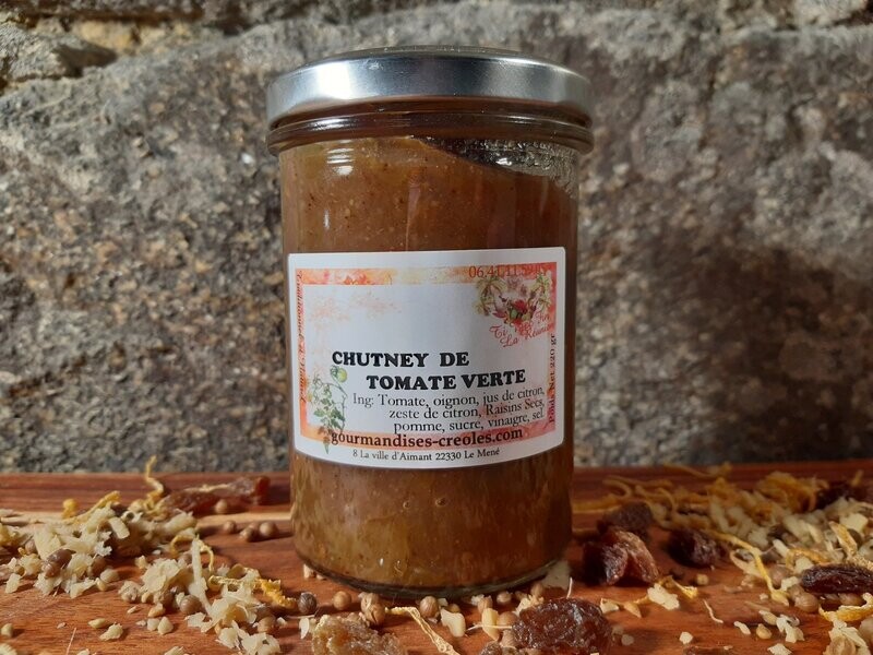 Chutney de tomate verte