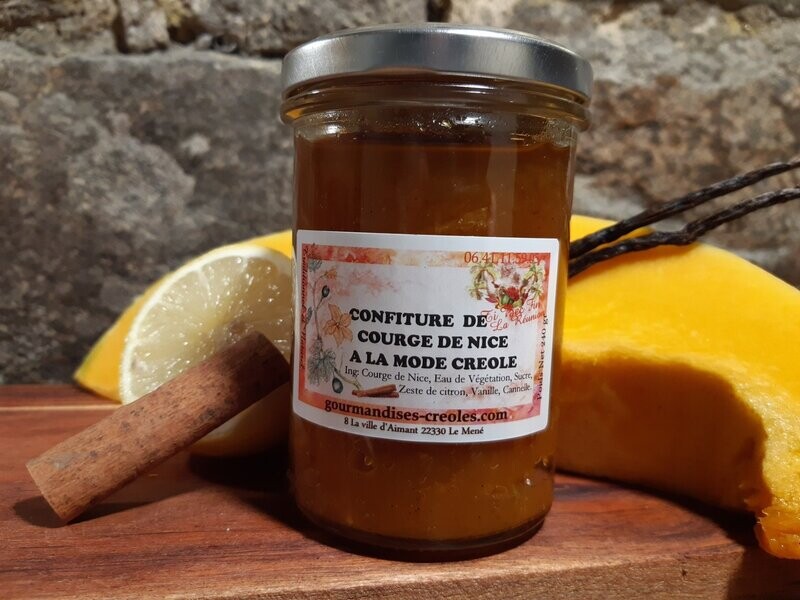 Confiture de courge à la mode Créole