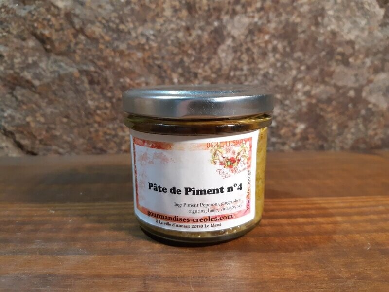 Pâte de piment rouge n° 4