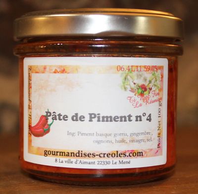 Pâte de piment rouge n° 4