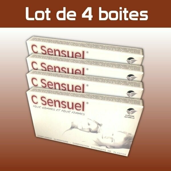 Présentoir 4 Boites de C-SENSUEL