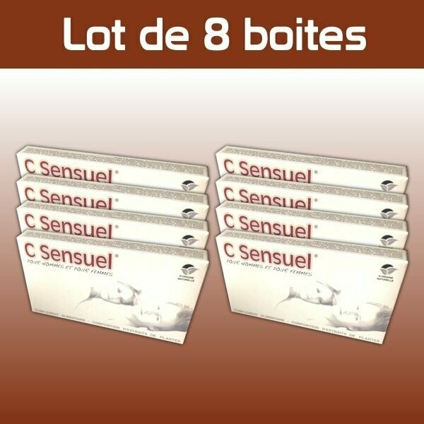 Présentoir 8 Boites de C-SENSUEL