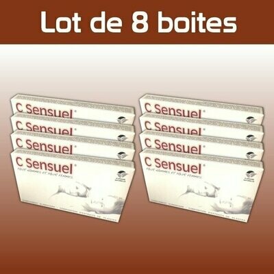 Présentoir 8 Boites de C-SENSUEL
