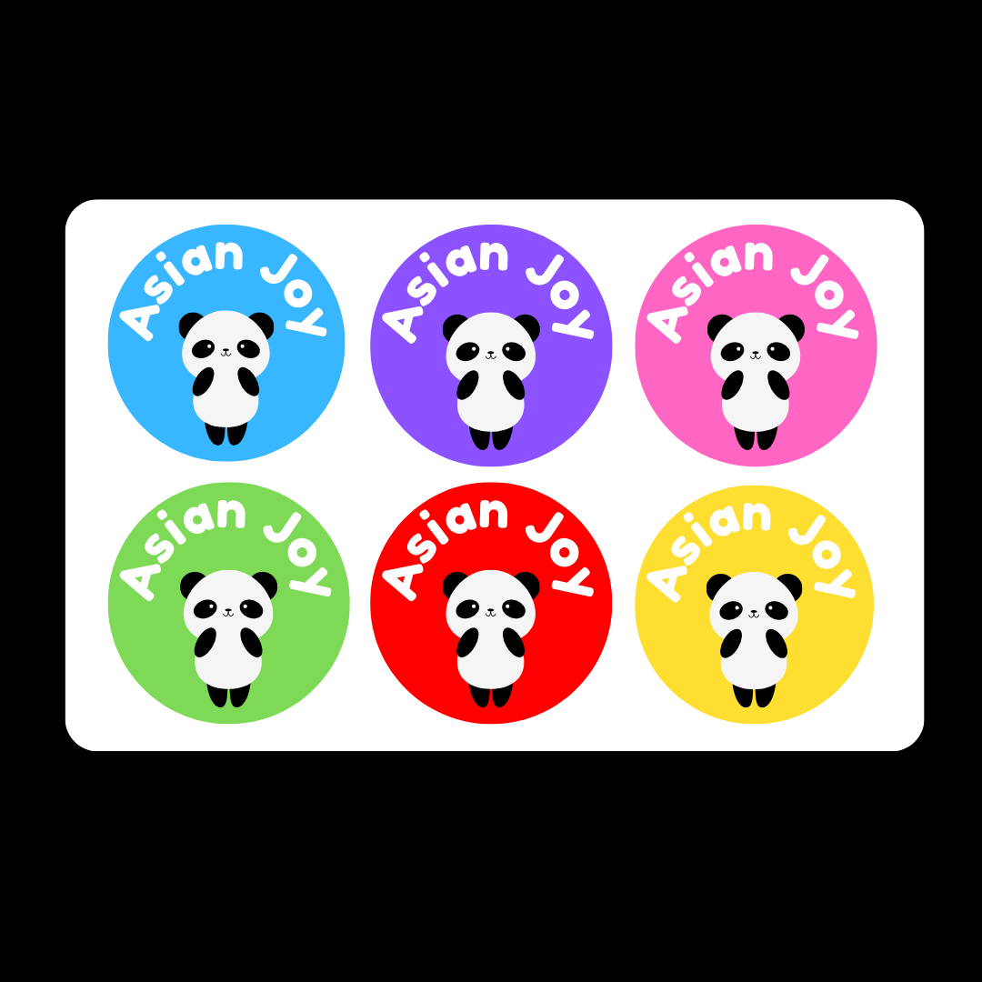 Asian Joy Sticker Sheet